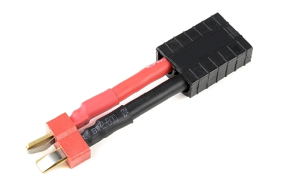 RC - Power adapterkabel - Deans connector vrouw.  traxxas model connector man. - 12AWG Siliconen-kabel - 1 st